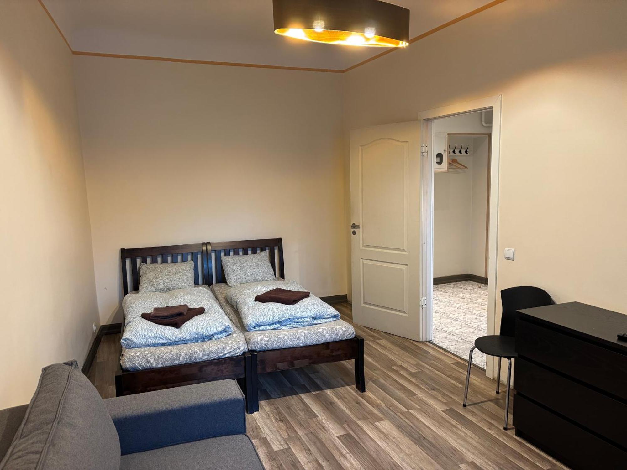 Aparthotel Riga Extérieur photo A room at the hostel